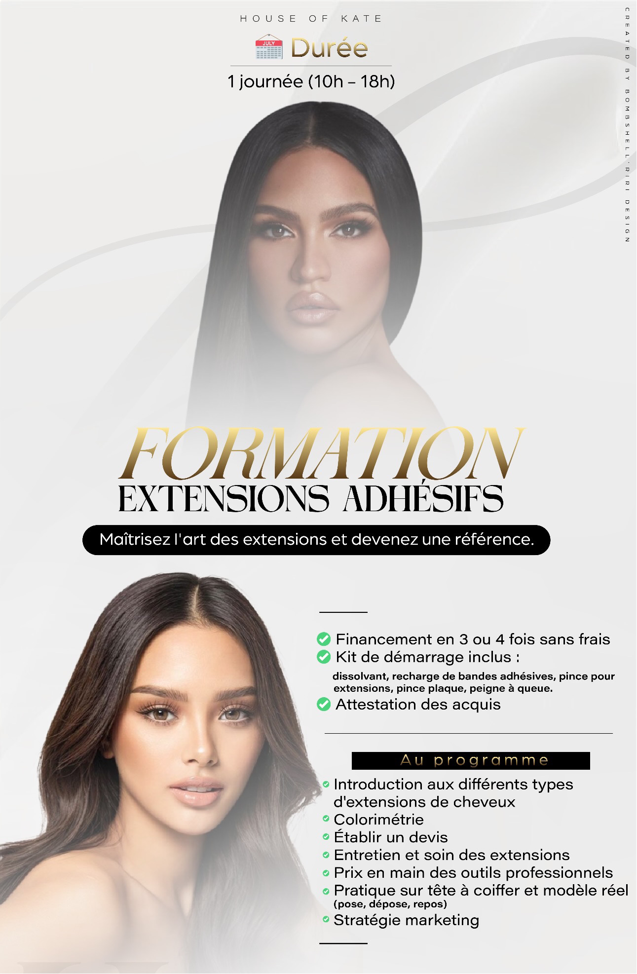 Formation adhésives