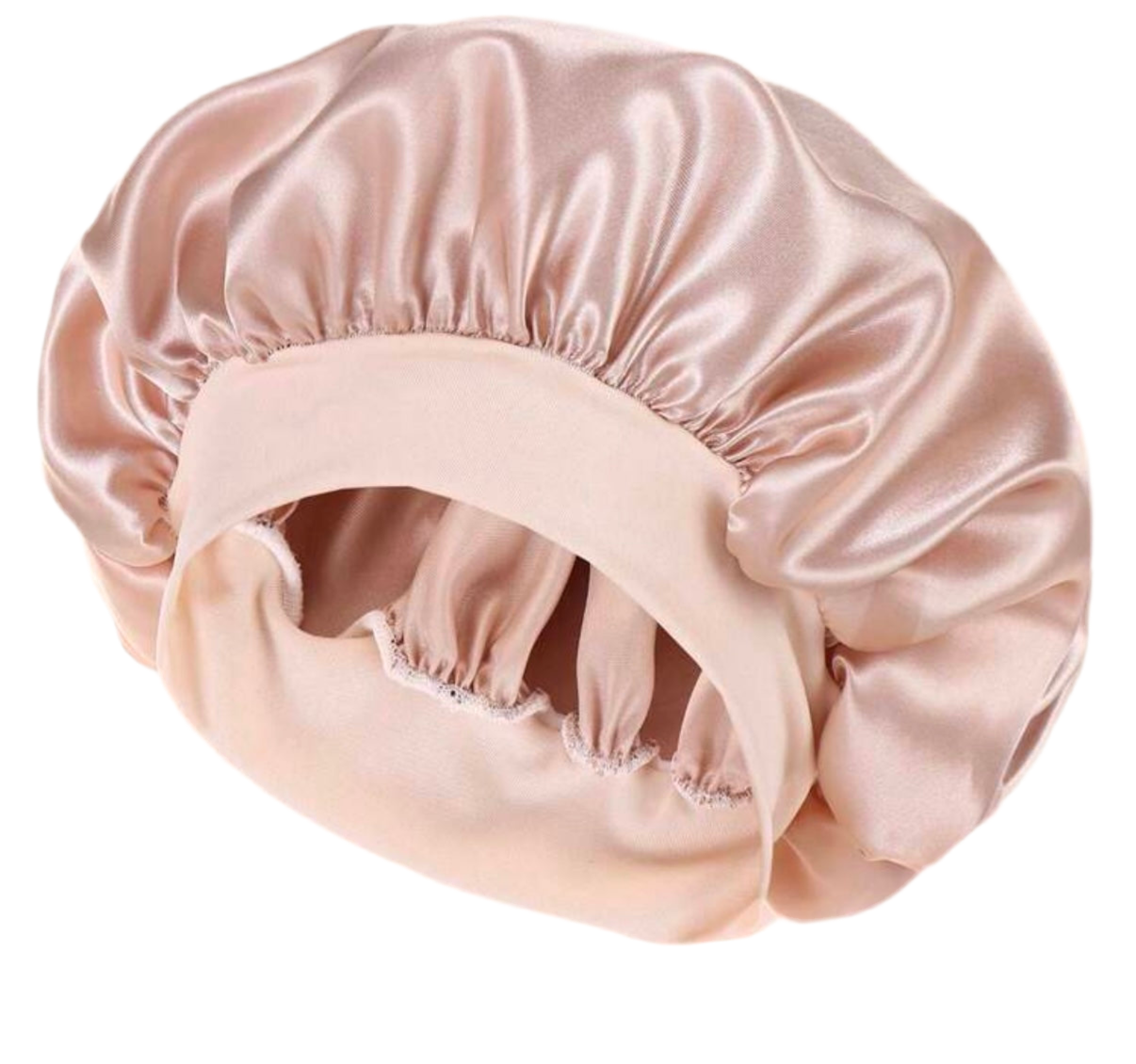 Bonnet de nuit en soie