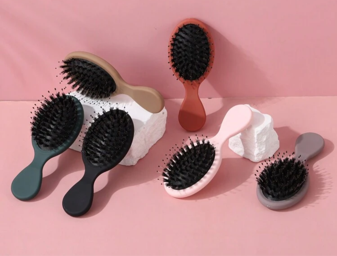 Brosse en poils de sanglier – Format voyage